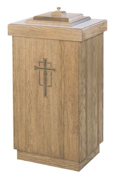 Baptismal Font 12 Stainless Steel Basin Almond Color